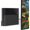 Nástenný držiak Monzlteck pre PS4 (pôvodný model) – priestorovo úsporná montáž za TV