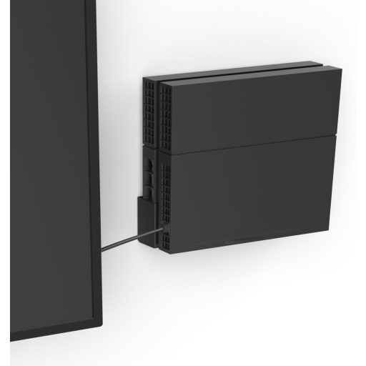 Monzlteck PS4 Fali Tartó Eredeti Modellhez - TV Mögé Szerelhető Helytakarékos