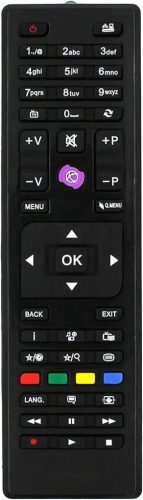 Telecomandă FOXRMT RC4875 RC4870 pentru Telefunken Finlux Vestel Edenwood 4K Ultra HD TV - Cu Butoane YouTube și Netflix - Gata de Utilizare