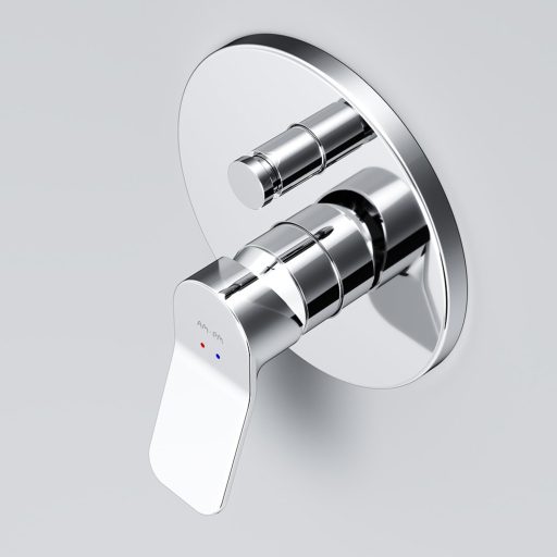 AM.PM X-Joy FXA45000 Falba süllyesztett fürdőszobai zuhanycsaptelep króm, falra szerelhető