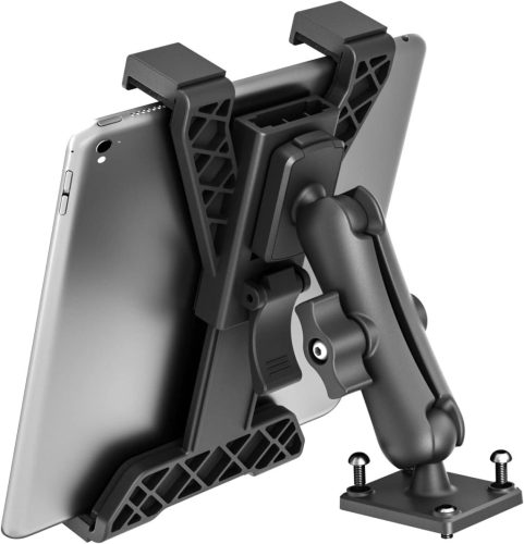 OHLPRO Fúrható Talpú Tablet Tartó 7-11,5" Készülékekhez - iPad, Samsung Galaxy Kompatibilis, 360° Forgatható, Autóba, Asztalra, Falra