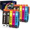 26XL Nagy Kapacitású Nyomtatópatronok Epson 26 / 26XL Kompatibilis Multipack (12 darab) Expression Premium XP-510, XP-520, XP-600, XP-605, XP-610, XP-615, XP-620, XP-625, XP-700, XP-710