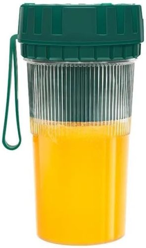 Hordozható Smoothie Készítő Mini Mixer 300ml - USB Tölthető, 4 Pengés