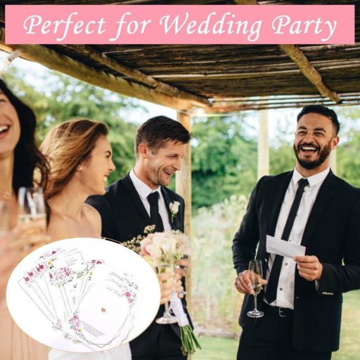 Engleski svadbeni kviz i igra bingo - set od 30 listova za buduće nevjeste