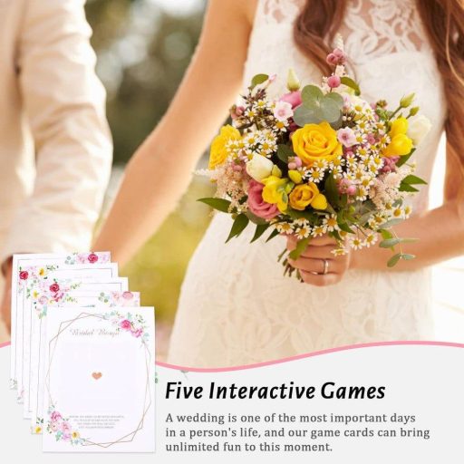 Engleski svadbeni kviz i igra bingo - set od 30 listova za buduće nevjeste