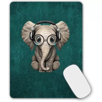 Slatka podloga za miša AOKSUNOVA s motivom slona, 20x15 cm