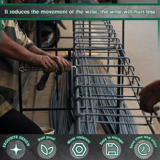 Ripeng set de 2 burghie cu autofiletante negre, cu retur automat, pentru oțel