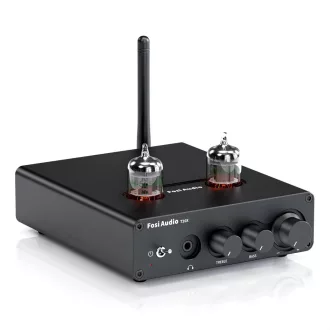   Fosi Audio T20X 200W Bluetooth 5.0 Csöves Erősítő Stereo Vevő