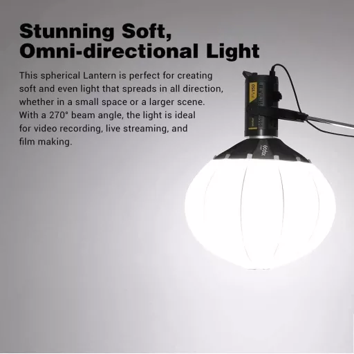 Godox 50cm Lámpa Softbox Fénymódosító SL-60W SL150W II FV150 AD300PRO AD400PRO