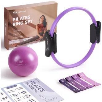   LIONSCOOL Pilates Ring szett 35cm Magic Circle dupla fogantyúval