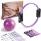 LIONSCOOL Pilates Ring szett 35cm Magic Circle dupla fogantyúval