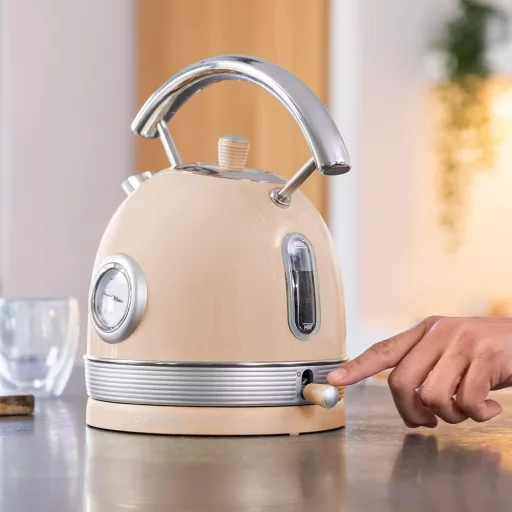 Cecotec ThermoSense elektromos vízforraló 1,8L 2200W hőmérsékletes beige