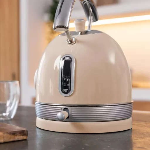 Cecotec ThermoSense elektromos vízforraló 1,8L 2200W hőmérsékletes beige