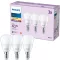 Philips LED 40W P45 E14 meleg fehér fényforrás 3 darab