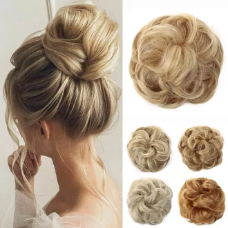  JJstar Ondulator de Păr cu Elastic, Agrafă, Blond Miel, Femei și Fete
