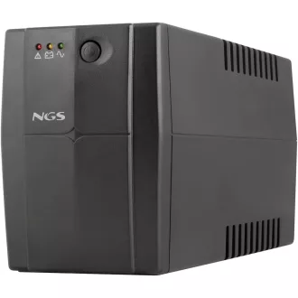   NGS FORTRESS1200V3 UPS 800VA szünetmentes tápegység 480W 2 Schuko aljzat