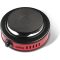 G3 Ferrari G10157 Portable Electric Hob 500W Temperature Control Cast Iron Plate 11cm Power Indicator Ideal for Camping Red