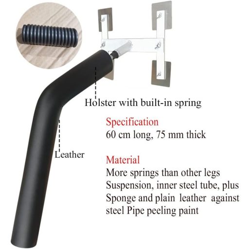 Manechin Wing Chun de perete DYK&NX cu brațe elastice, manechin de antrenament arte marțiale