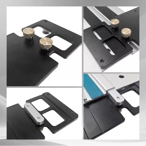 CDIYTOOL Pályavezető Derékszög Szorító 260mm Fűrészvezetéshez