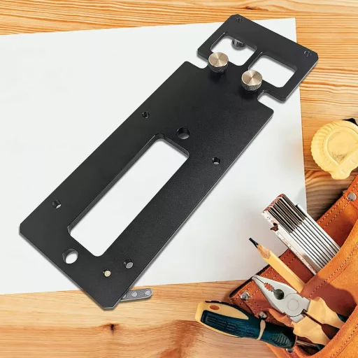 CDIYTOOL Pályavezető Derékszög Szorító 260mm Fűrészvezetéshez