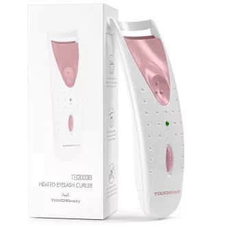   TOUCHBeauty AG-2003-BT elektromos szempilla göndörítő, fűthető szilikon párnával, rózsaszín