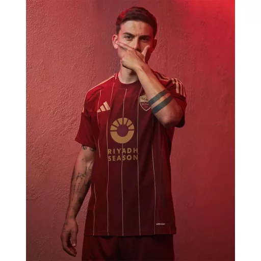 Pánsky futbalový dres Adidas AS Rím 2024/25 domáci, veľkosť S, číslo 10 João