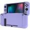 eXtremeRate Nintendo Switch védőtok szeparálható dokkolóval - Világoslila