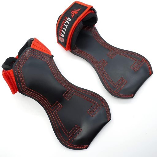 Mănuși de Haltere Kilitn Roșii, Neopren, Căptușite, Suport pentru Încheietură, Powerlifting, Bodybuilding, Protecție Mâini Antrenament, Mărime Universală