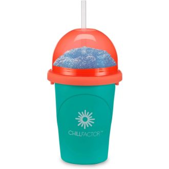   Magic Freez Slushy Maker zöld jégkása készítő pohár szívószállal