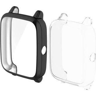   Ochranná fólia na displej pre inteligentné hodinky Umidigi Uwatch 3 - čierna, kompatibilná s ID205L a Blackview R3