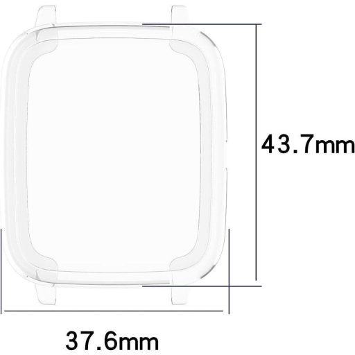 Ochranná fólia na displej pre inteligentné hodinky Umidigi Uwatch 3 - čierna, kompatibilná s ID205L a Blackview R3