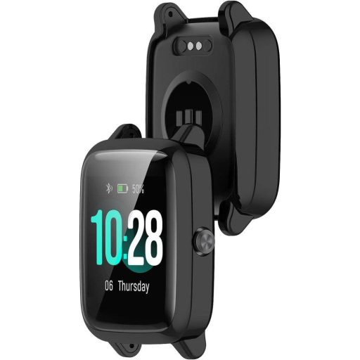 Ochranná fólia na displej pre inteligentné hodinky Umidigi Uwatch 3 - čierna, kompatibilná s ID205L a Blackview R3