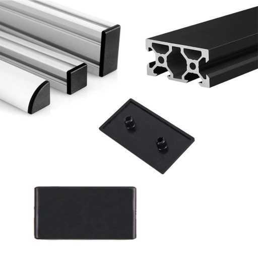 HJYZY ABS Műanyag Végzáró Sapka 30x60mm Alumínium Profilhoz - 35db Pack