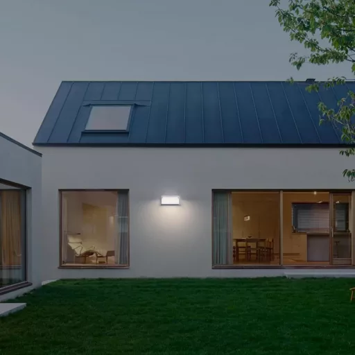 Klighten 24W Kültéri Fali Lámpa IP65 Vízálló LED Panellel, 1500 Lumen, Természetes Fehér