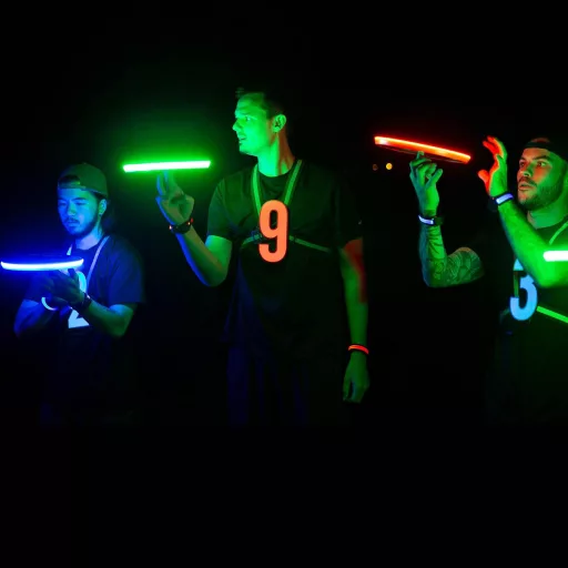Frisbee luminos TOSY cu 108 LED-uri RGB, moduri inteligente, rezistent la apă, reîncărcabil