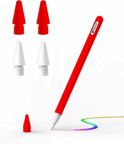Vârfuri de schimb pentru Apple Pencil cu protecție de silicon - Set de accesorii compatibile