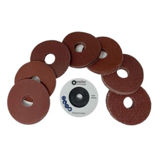   Wellerwerkzeuge XXL Tépőzáras csiszolókorong szett 10.8V 12V akkus sarokcsiszolóhoz