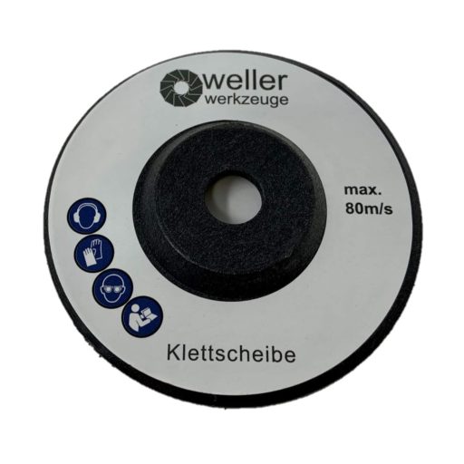 Wellerwerkzeuge XXL set brusnih diskova na čičak za 10.8V 12V akumulatorske kutne brusilice