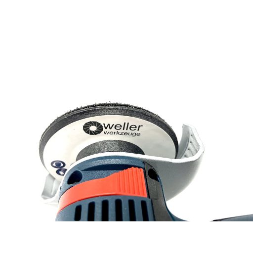 Wellerwerkzeuge XXL Set discuri abrazive cu velcro pentru polizor unghiular cu acumulator 10.8V 12V