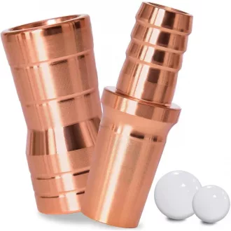   DFESKAH Rozéarany Shisha Tömlő Adapter V2A Rozsdamentes Acél, 2db Szett Újracsomagolt termék