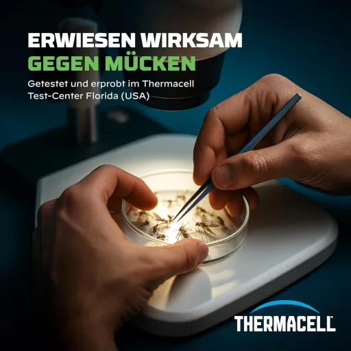 Thermacell Szúnyogriasztó Készülék 20m² Hatótáv Szagtalan Gyors Hatás Fehér
