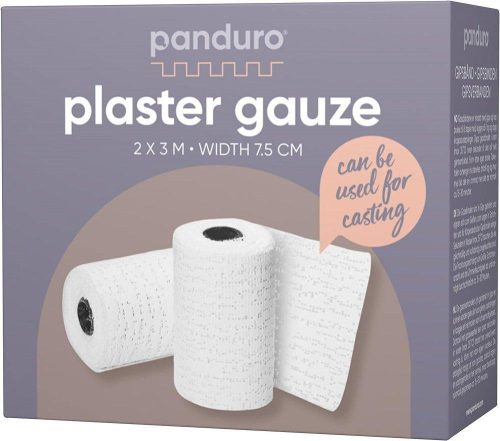 Set de bandaje din ghips pentru mulare și modelare - 2 role