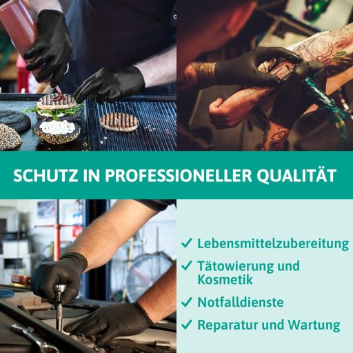 Mănuși de protecție din nitril Ansell Microflex 93-732, mărimea XL, 100 bucăți, fără latex și pudră