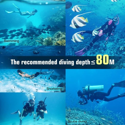 Dizokizo Snorkel Szett Felnőtt Panoráma Maszk Anti-Fog Szivárgásmentes Búvárkodáshoz