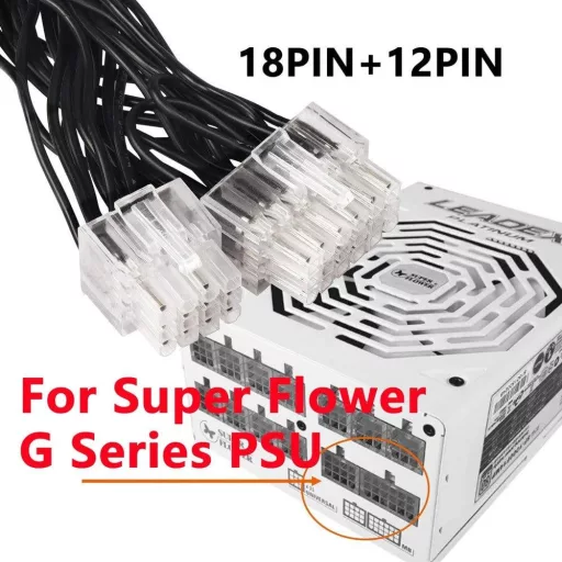 24-pinski ATX kabel napajanja kompatibilan s Super Flower Leadex G