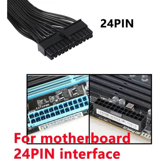 24-pinski ATX kabel napajanja kompatibilan s Super Flower Leadex G