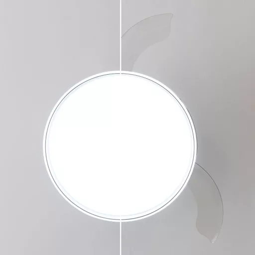 Cecotec Aero 4280 Összecsukható Lapátú Mennyezeti Ventilátor LED Lámpával 106cm - Stainlesssteel