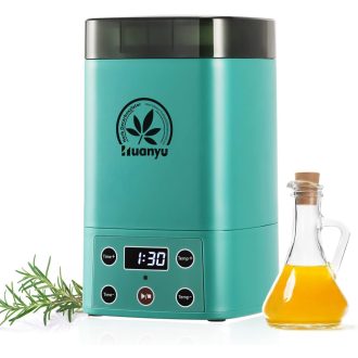   Huanyu Dekarboxilátor Herb Olaj Vaj Infúzió Gép Alumínium PP PC