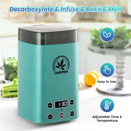 Huanyu Decarboxilator Infuzor Ulei/Unt din Plante, Aparat, Aluminiu PP PC