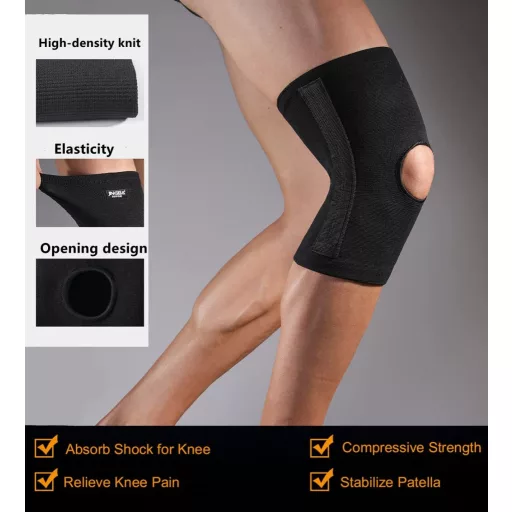 SOLO ACTFIT Ortopédikus Térdrögzítő Kompressziós Támasz L/XL Méret